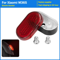 Scooter Taillight Led Rear Fender Lampshade For Xiaomi Mijia M365 Electric Scooters Brake Rear Lamp Shade Skateboard Accessories