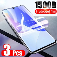 3Pcs Hydrogel Film For Huawei P20 Pro P10 Plus P50 Screen Protector For P40 P30 P20 P10 Lite Protector Film