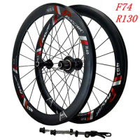 bicycle wheeles folding bike wheel 20*1-3/8" 451mm Aluminum alloy wheels V brake 4bearing 7-12speed 20H 24H Bike Wheel 40mm rim