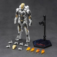 Hot Toys Iron Man Mk39 1/10 Anime Action Figure Collection Model Doll Room Decoration Adult Kids Toy Robot Halloween Gift