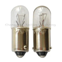 Miniature Lamp Bulbs Lighting Ba9s T10x28 24v 5w 10pcs A028