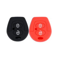 2 Buttons Remote Car Silicone Key Case Protect for VW Polo Golf Passat Bora Jetta Sharan Skoda Octavia Seat Leon Ibiza