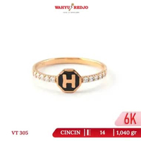 Cincin Emas Kadar 6K Wahyu Redjo CC-6K 30454158-PMR