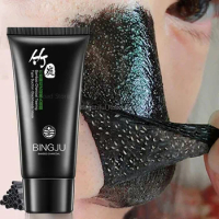 Remove Blackheads Face Mask Remove Face Acne Peel Black Mask Deep Cleansing Oil Control Black Head Remover MUD MASK 60G