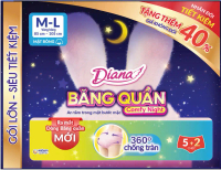 BVS quần Diana Comfynight size M-L5 siêu thấm hút, thoải mái