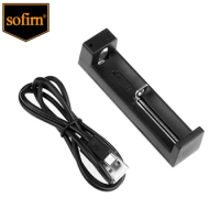 Sofirn Battery Charger for 26650 18650 21700 16340 14500 Rechargeable Battery Universal Charger USB Charger For battery