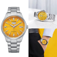 【CITIZEN 星辰】Mechanical 系列 機械錶 腕錶 手錶(NH8391-51Z 慶端午/指針手錶/包粽)