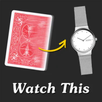 Watch This Magic Tricks Card Visual Changing Magie Magician Satge Close Up Illusions Gimmick Props Magica Funny