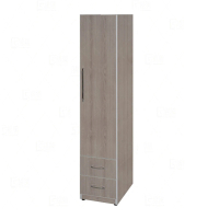 【艾蜜莉的家】1.4尺塑鋼衣櫃 衣櫥 棉被櫃 置物櫃 收納櫃(楓木色)