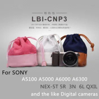 LCS-P3 CNP3 For SONY micro single camera LCS-P3 CNP3 camera bag For A5000 A6000 A5100 A6300 NEX-5T 5R 3N 6L