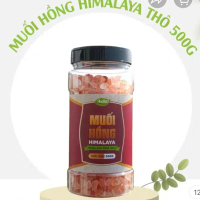 {CHÍNH HÃNG ANBIO} Muối hồng nguyên chất Himalaya Anbio 500g - mỏ muối lâu đời tại Pakistan thuộc Hi