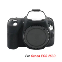 PULUZ For Canon EOS 250D Camera Protective Case Soft Silicone Soft High Quality Natural Silicone Material Protect Housing