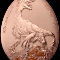 2022 Samoa 50*40MM Dinosaur Egg 20 cents Coin