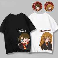 Unisex Harry PotterBreathable and comfortable mesh fabric Short Sleeve T-Shirt Summer Casual T Shirt