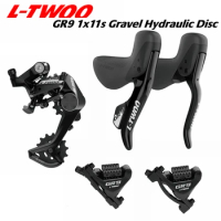 LTWOO GR9 - Disc 1x11s Road Hydraulic Disc Brake Gravel Groupset Carbon Fibre, 5 kit, Benchmark GRX