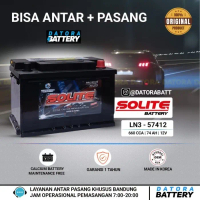 Aki mobil Volvo 740 960 240 ( LN3 ) 57412 12V SOLITE CALCIUM