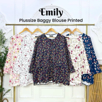 BLOUSE PLUSSIZE MURAH WOMEN MUSLIMAH KOREAN STYLE EMILY BLOUSE (N9516)