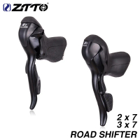 ZTTO Micronew Road Bike 2x7 3x7 7Speed Shifter Set 7s 14s 21s Brake Levers Outdoor Bicycle Parts for