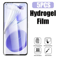 5PCS Hydrogel Film for Xiaomi Mi 12T 11T 11 12 13 Pro Ultra 10 11 Lite 5G Screen Protector for Poco F3 F4 GT M5 M5S M3 X5 X3 Pro