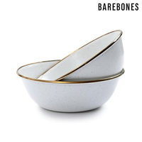 【兩入一組】Barebones CKW-390 琺瑯碗組 Enamel Bowl (6＂) 蛋殼白 / 城市綠洲 (湯碗、飯碗、餐具、備料碗)