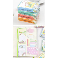 San-X Sumikko Gurashi Cute animal Memo Pads Kawaii Sticky Notes Stickers Pads Office school supplies Kids stationery gift