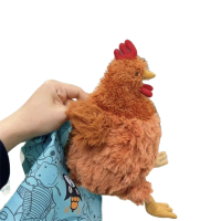 ozzy bat plush Creative Cecil Chick Plush Toy Clooney Rooster Girl Comfort Doll Pillow Sleeping Pill