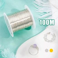 Tali Kawat Tembaga 100m 0.3mm - Kawat Kerajinan Tangan Aksesoris DIY Perhiasan | COD