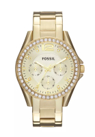 Fossil Riley Gold Stainless Steel Watch ES3203