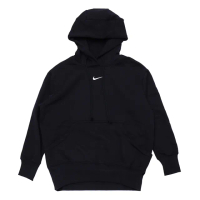 【NIKE 耐吉】As W Nsw Phnx Flc Os Po Hoodie 女款 黑色 口袋 帽T 長袖 DQ5861-010
