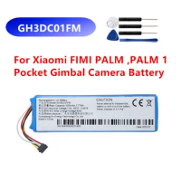 New Original Battery 7.4V 1050mAh GH3DC01FM For Xiaomi FIMI PALM ,PALM 1 Pocket Gimbal Camera Free tools