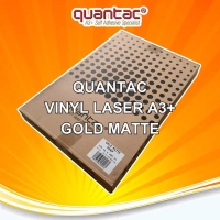 Baru - Quantac Sticker Vinyl A3+ Metalize Silver | Gold Bright | Matte Digital Print Laser Toner Sti