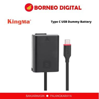 KINGMA Dummy Battery Type C USB NP-FW50 | NP-FZ100 | LP-E17 Power Bank Adapter LPE17