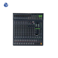 yyhc 16-Channel Mini USB Audio Mixer Sound Mixing Console for Karaoke