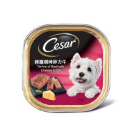 【Cesar 西莎】經典風味餐盒 100g*24入-焗烤菲力牛 (寵物/狗罐頭/狗食)