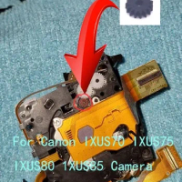 1PCS New Lens Gear For Canon IXUS70 IXUS75 IXUS80 IXUS85 Focus Motor Gear Camera Repari Parts (black)