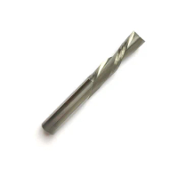 10pcs 6mm X 32mm 2 flutes Tungsten solid carbide Dow cut End Mills and router bits cutter HRC55 D6x32xD6x75