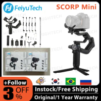 FeiyuTech SCORP Mini 3-Axis Handheld All-in-One Gimbal Stabilizer for GoPro Smartphone Mirrorless Camera G6 Max Upgrade