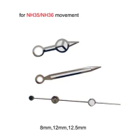 For NH35 Watch Hands Green Luminous Needles Three-Pin Watch Pointers for NH36 Mechanical Movement