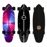 Zhoya Good Quality Surf Skate Truck For Print Custom Roller Skate Board On Sale Skates 4 Wheels