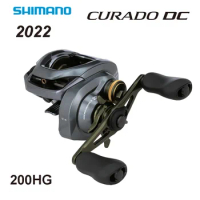 2022 NEW Original SHIMANO CURADO DC Left Right Hand X-SHIP Gear 200HG 200XG 201HG 201XG Fishing Baitcasting Reels Fishing Wheel