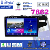 Android Auto radio For Honda Jazz 3 2015 - 2020 Fit 3 GP GK 2013 - 2020 Carplay Multimedia Video player Navigation GPS Screen TV