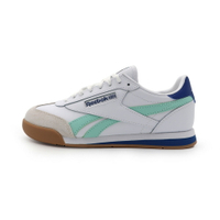 【全館滿額折】 REEBOK 白藍綠 皮革 復古 內裡加厚 運動鞋 女款 B6039【新竹皇家100209322】