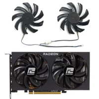 Brand new 85MM 4PIN T129215BU FDC10H12S9-C RX5700 5500XT GPU Fan for Powercolor fighter AMD RX 6700XT 6600XT 6600 cooling fan