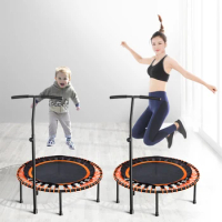 32inch Indoor Foldable Workout Mat Folding Fitness Mini Trampoline