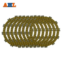 AHL Motorcycle Clutch Friction Plates Set for HONDA CRF450R CRF450 R 2002-2010 Clutch Lining #CP-00037