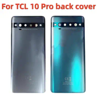 For TCL 10 Pro T799 T799B T799H Back Battery Cover Door Housing Case For TCL 10Pro Rear Cover