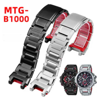 Watchband for MTG B1000 Metal Strap Heart of Steel C-asio GSHOCK MTG-B1000 BTG-B2000 316L Stainless Steel Bracelet with Tools