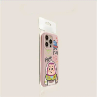 Case HP Untuk IPhone 11 13 12 15 14 16 Pro Max 15 16 14 Plus 16E Buzz Lightyear Graffiti Lucu Kulit 