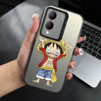 เคสโทรศัพท์สำหรับ VIVO Y17S Luffy กึ่งโปร่งใส บางเฉียบ ฝ้า