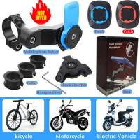 Motorcycle Phone Holder for Xiaomi Mobile Phone Bracket Shock-resistant Scooter Bike MTB Bicycle Phone Holder Phone Accessories